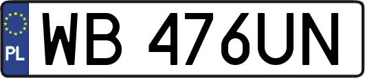 WB476UN