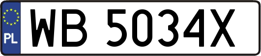 WB5034X