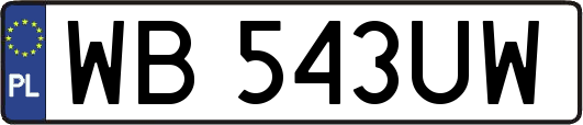 WB543UW