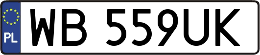 WB559UK