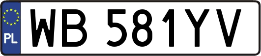 WB581YV