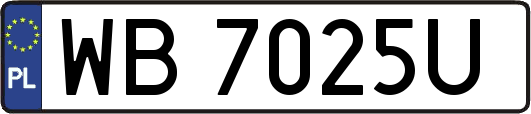 WB7025U