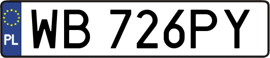 WB726PY