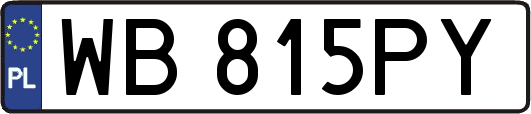 WB815PY
