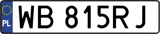 WB815RJ