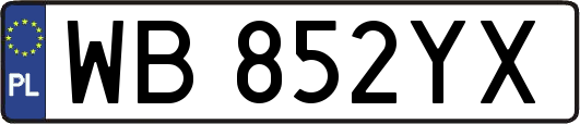 WB852YX