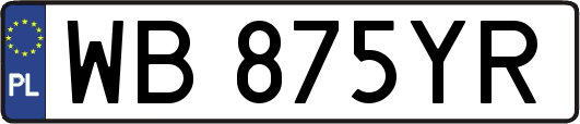 WB875YR