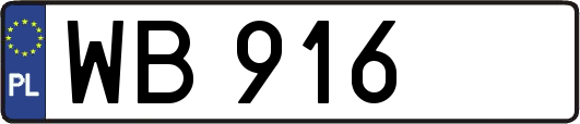 WB916