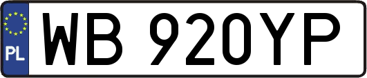 WB920YP
