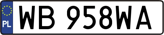WB958WA