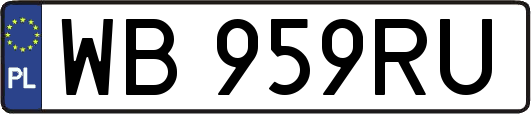 WB959RU