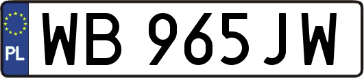WB965JW