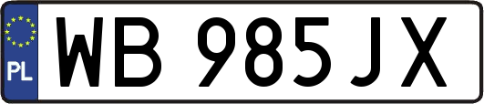 WB985JX