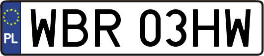 WBR03HW
