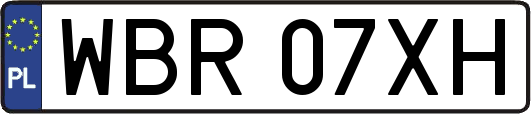 WBR07XH