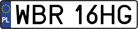 WBR16HG