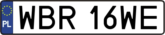 WBR16WE