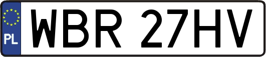 WBR27HV