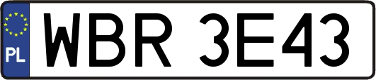 WBR3E43