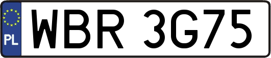 WBR3G75