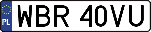 WBR40VU