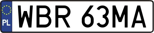 WBR63MA