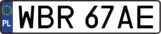 WBR67AE