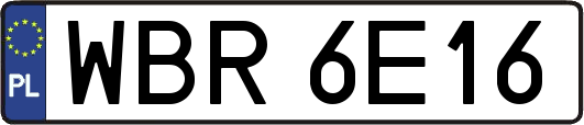 WBR6E16