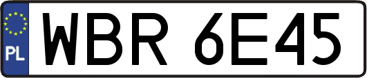 WBR6E45