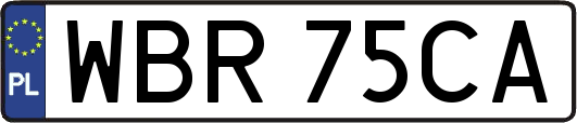 WBR75CA