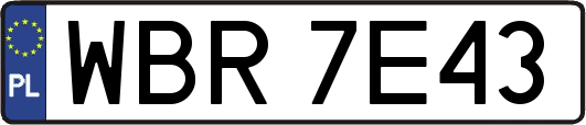 WBR7E43