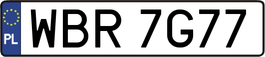 WBR7G77