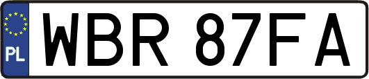 WBR87FA