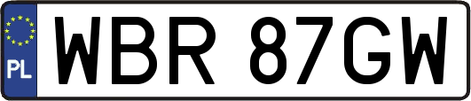 WBR87GW