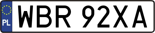 WBR92XA