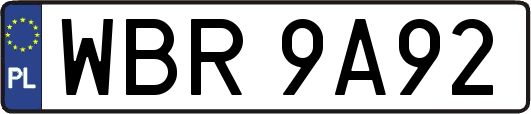 WBR9A92