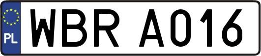 WBRA016