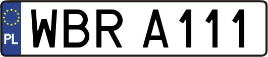 WBRA111