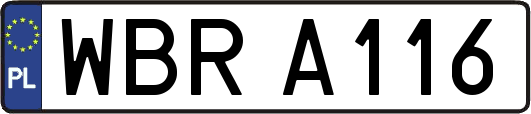 WBRA116