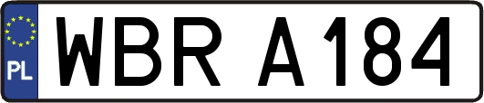 WBRA184