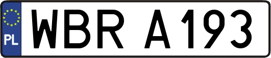 WBRA193