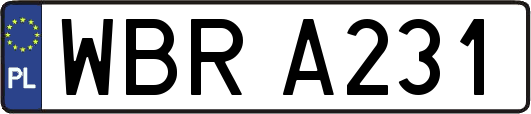 WBRA231