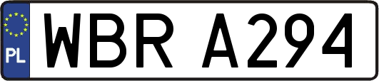 WBRA294