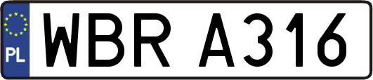 WBRA316