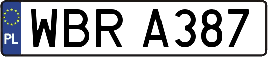 WBRA387