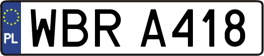 WBRA418