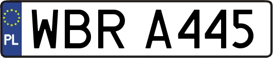 WBRA445