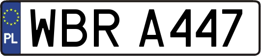 WBRA447