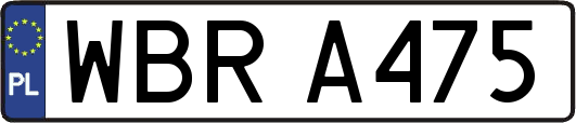 WBRA475