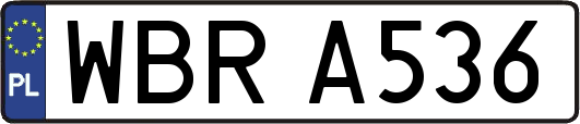 WBRA536